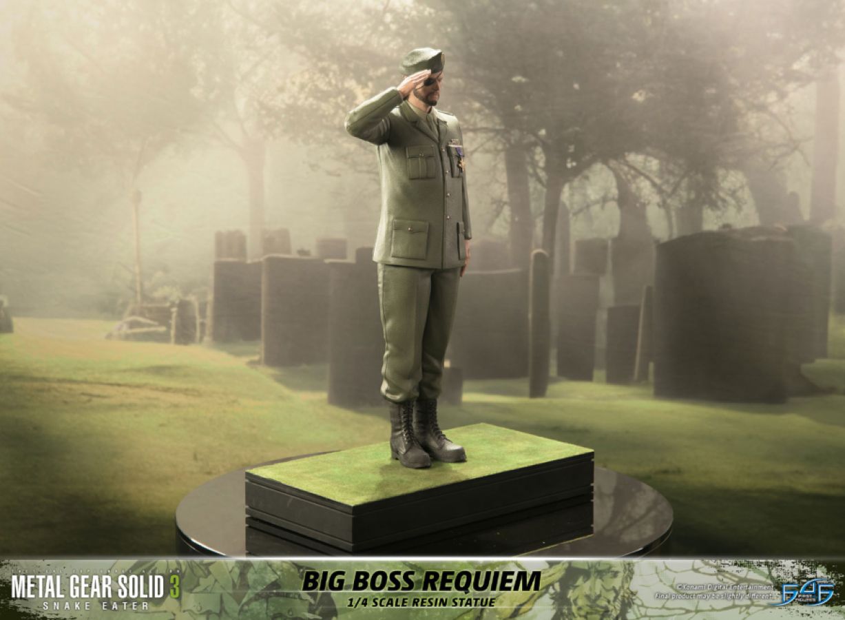 Metal Gear Solid 3: Snake Eater - Big Boss Requiem 1:4 Statue