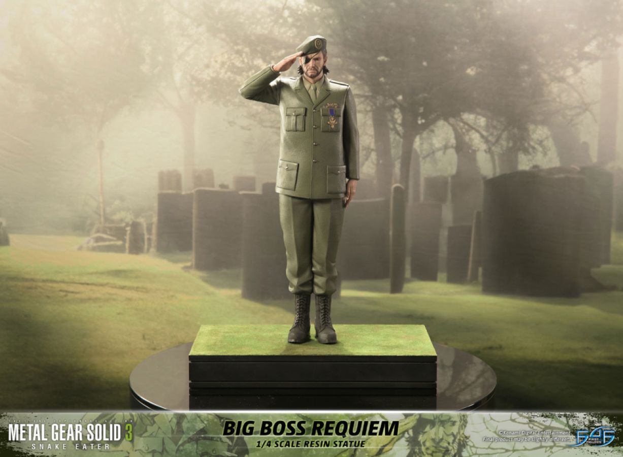 Metal Gear Solid 3: Snake Eater - Big Boss Requiem 1:4 Statue