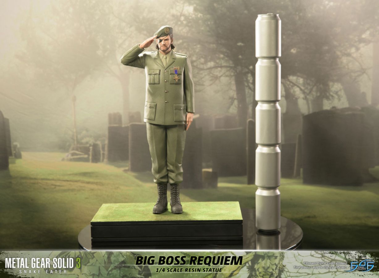 Metal Gear Solid 3: Snake Eater - Big Boss Requiem 1:4 Statue