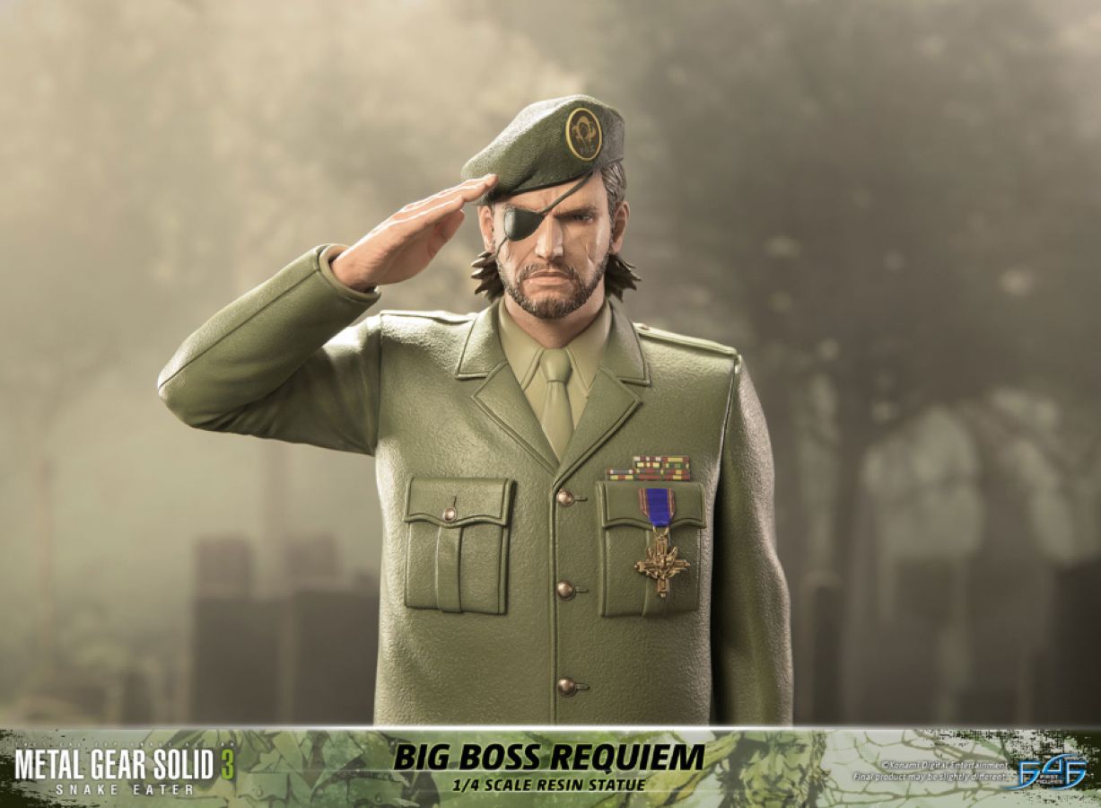 Metal Gear Solid 3: Snake Eater - Big Boss Requiem 1:4 Statue