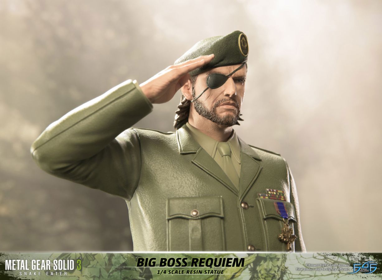 Metal Gear Solid 3: Snake Eater - Big Boss Requiem 1:4 Statue