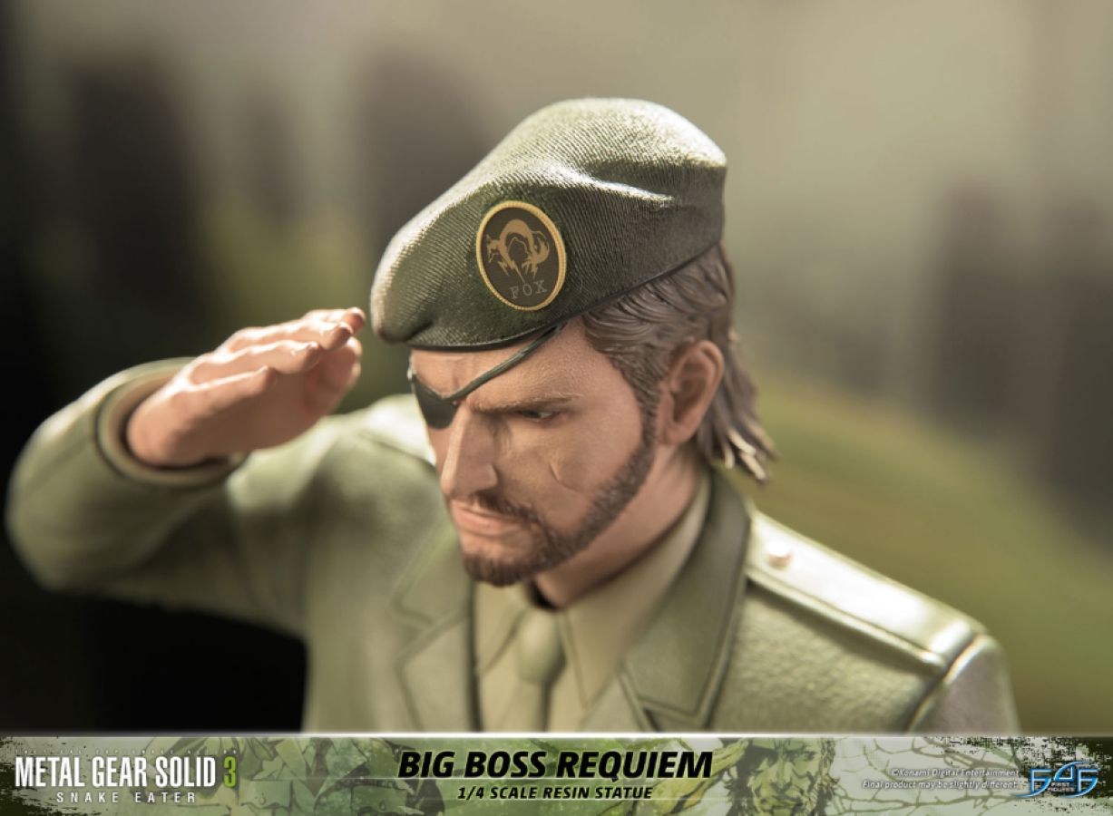 Metal Gear Solid 3: Snake Eater - Big Boss Requiem 1:4 Statue