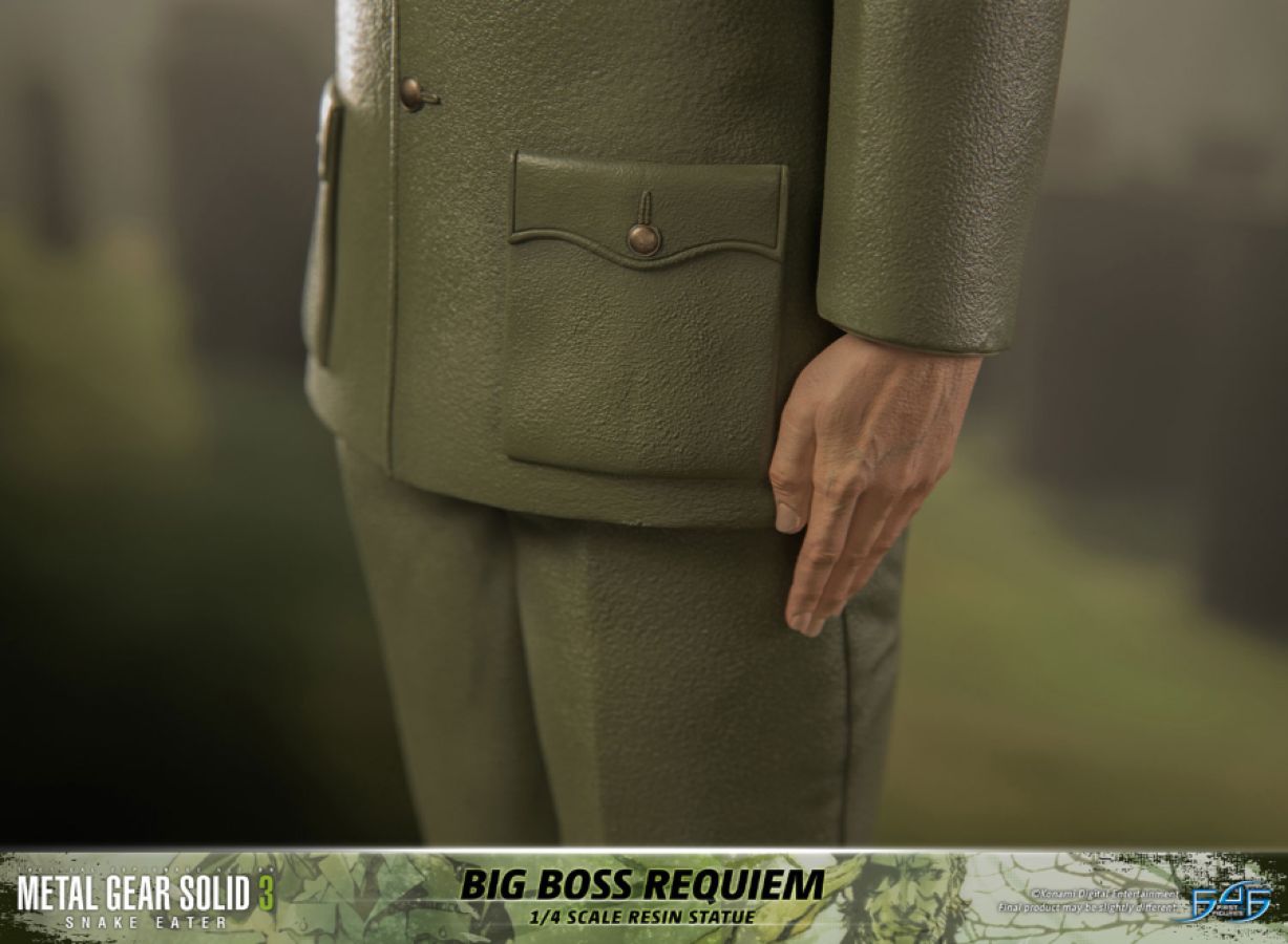 Metal Gear Solid 3: Snake Eater - Big Boss Requiem 1:4 Statue