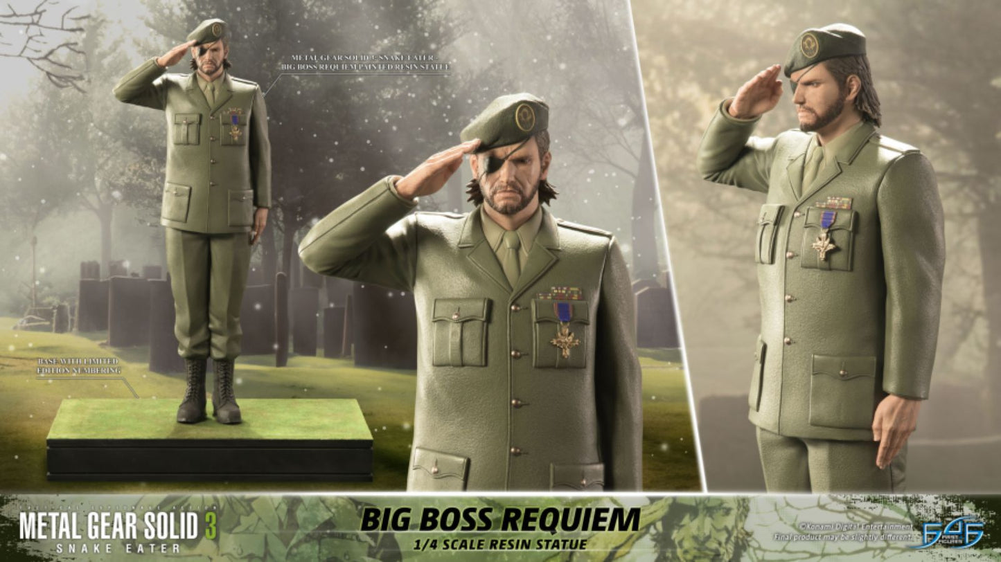 Metal Gear Solid 3: Snake Eater - Big Boss Requiem 1:4 Statue