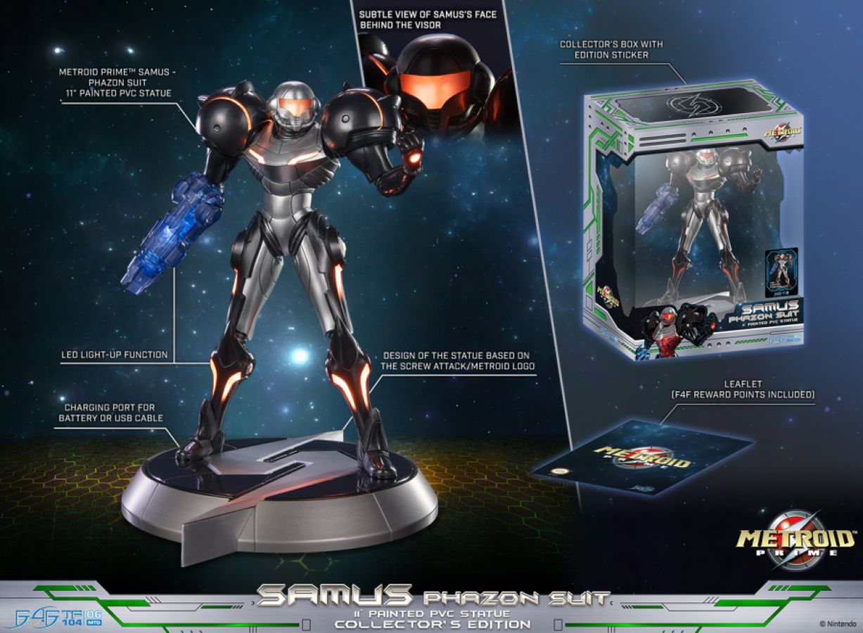 Medroid Prime - Samus Phazon Suit PVC Statue (Collector's Edition)