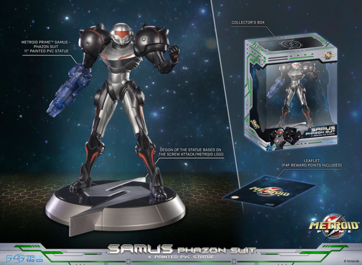 Metroid Prime - Samus Phazon Suit PVC Statue