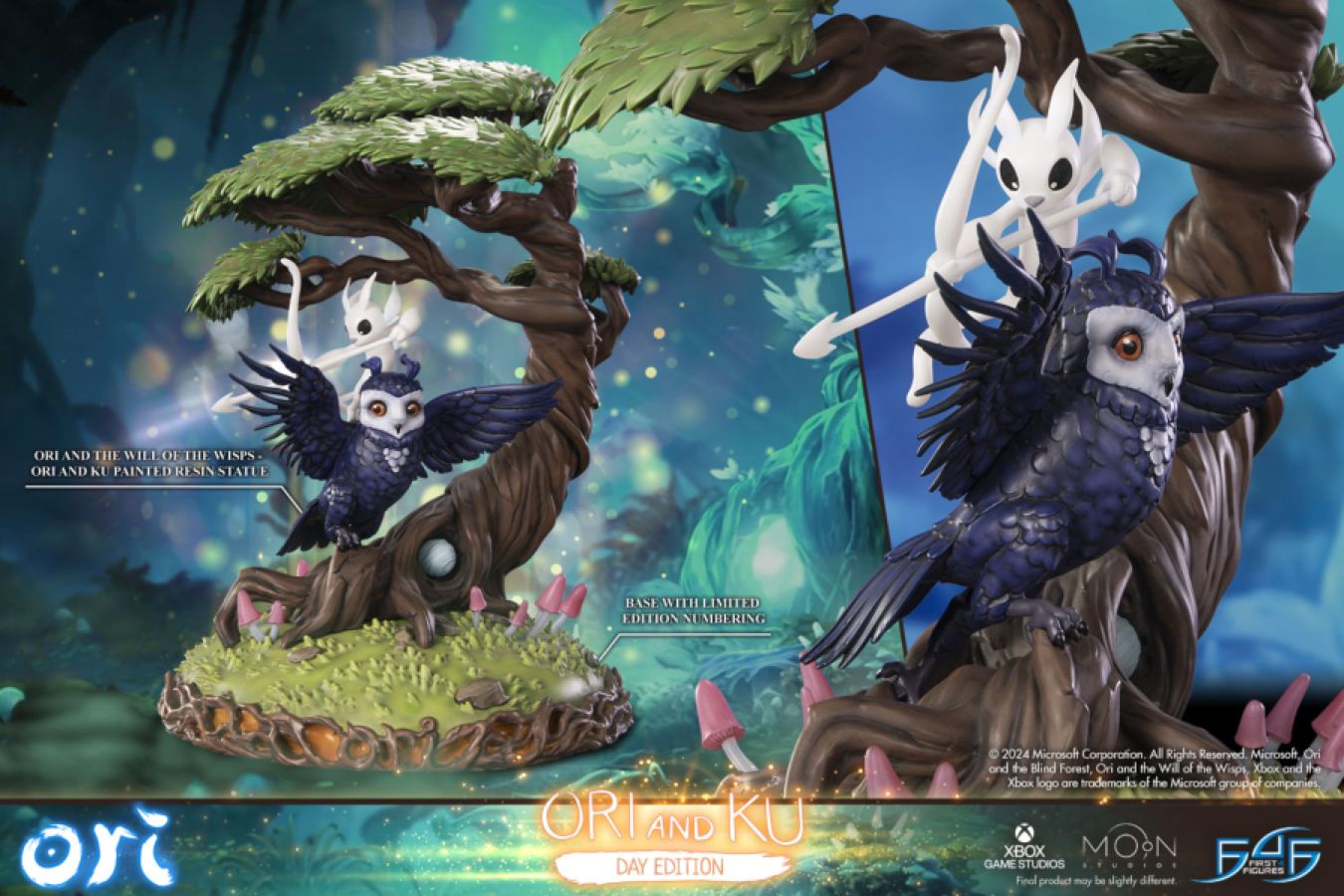 Ori & The Will of the Wisps - Ori & Ku (Day Version) Statue