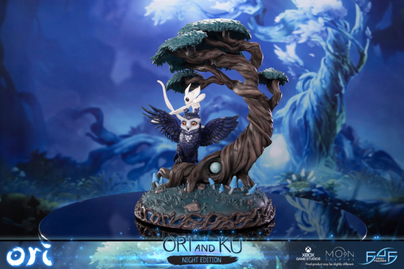 Ori & The Will of the Wisps - Ori & Ku (Night Version) Statue