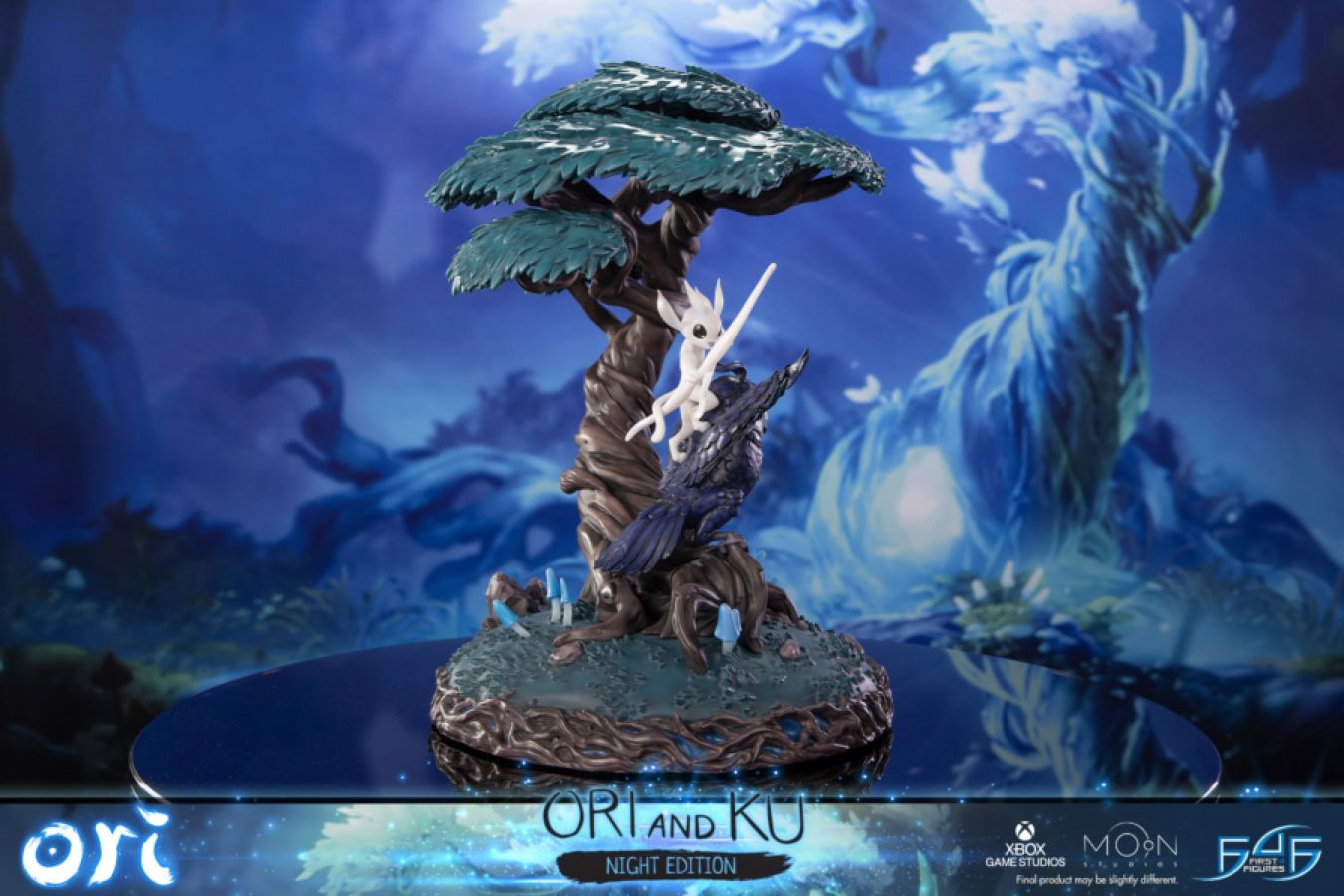 Ori & The Will of the Wisps - Ori & Ku (Night Version) Statue