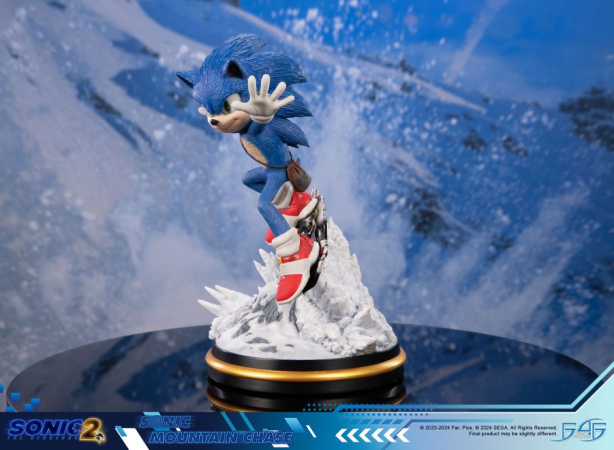 Sonic 2 - Sonic Mountain Chase Statue