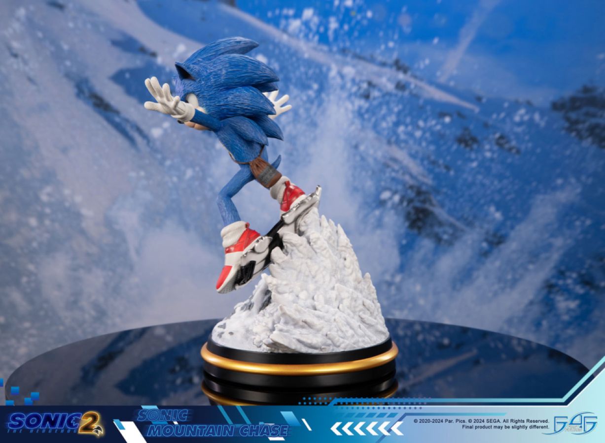 Sonic 2 - Sonic Mountain Chase Statue