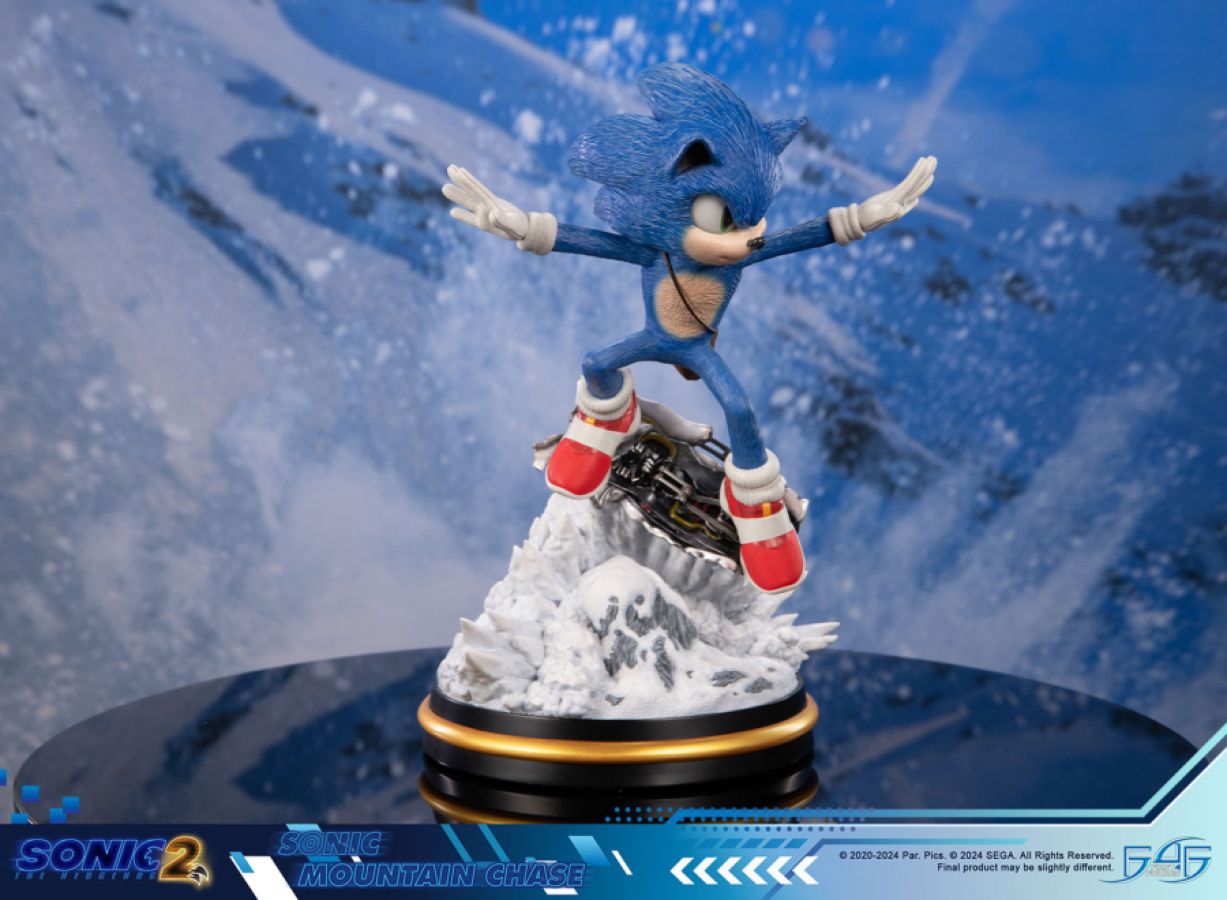 Sonic 2 - Sonic Mountain Chase Statue