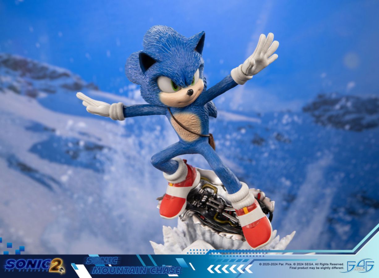 Sonic 2 - Sonic Mountain Chase Statue