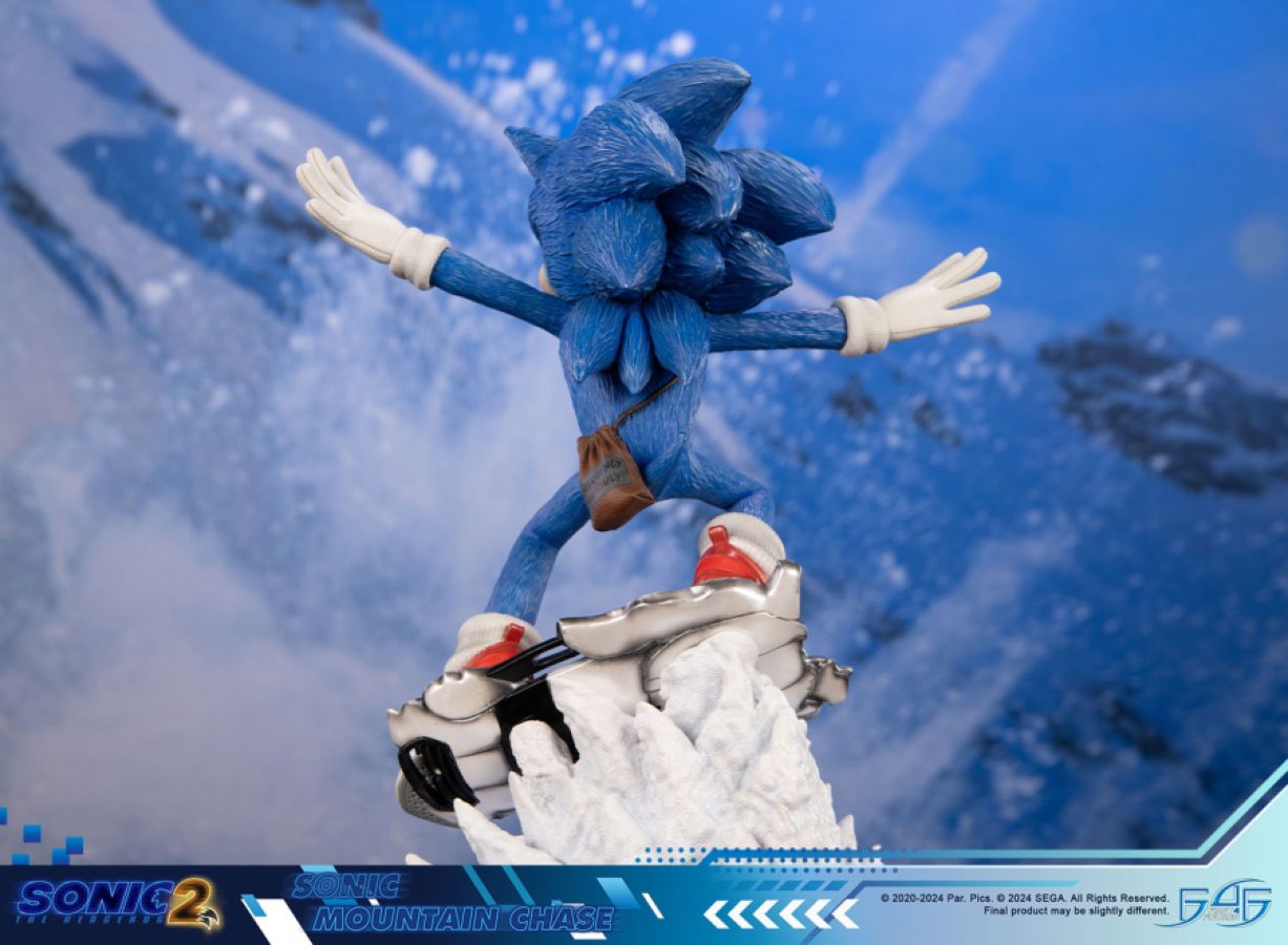 Sonic 2 - Sonic Mountain Chase Statue