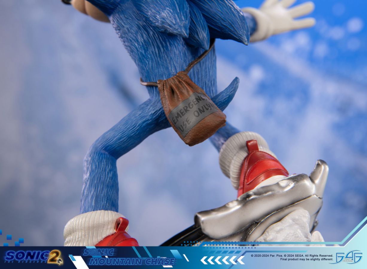 Sonic 2 - Sonic Mountain Chase Statue