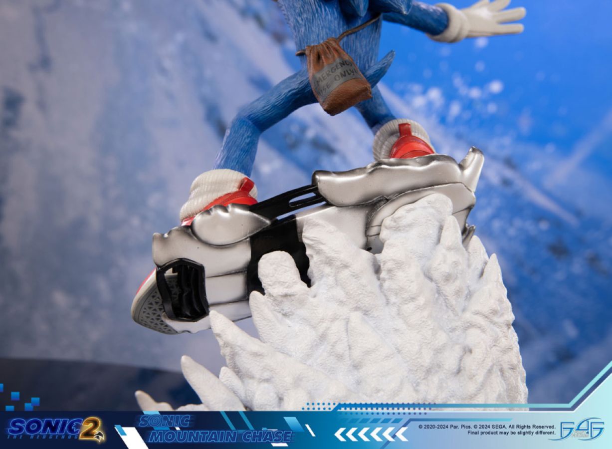 Sonic 2 - Sonic Mountain Chase Statue