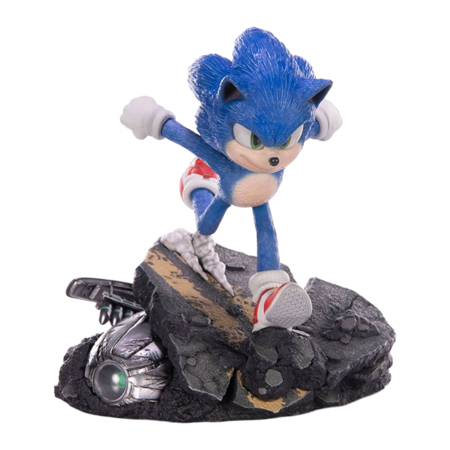 Sonic The Hedgehog 2 - Sonic Standoff Statue