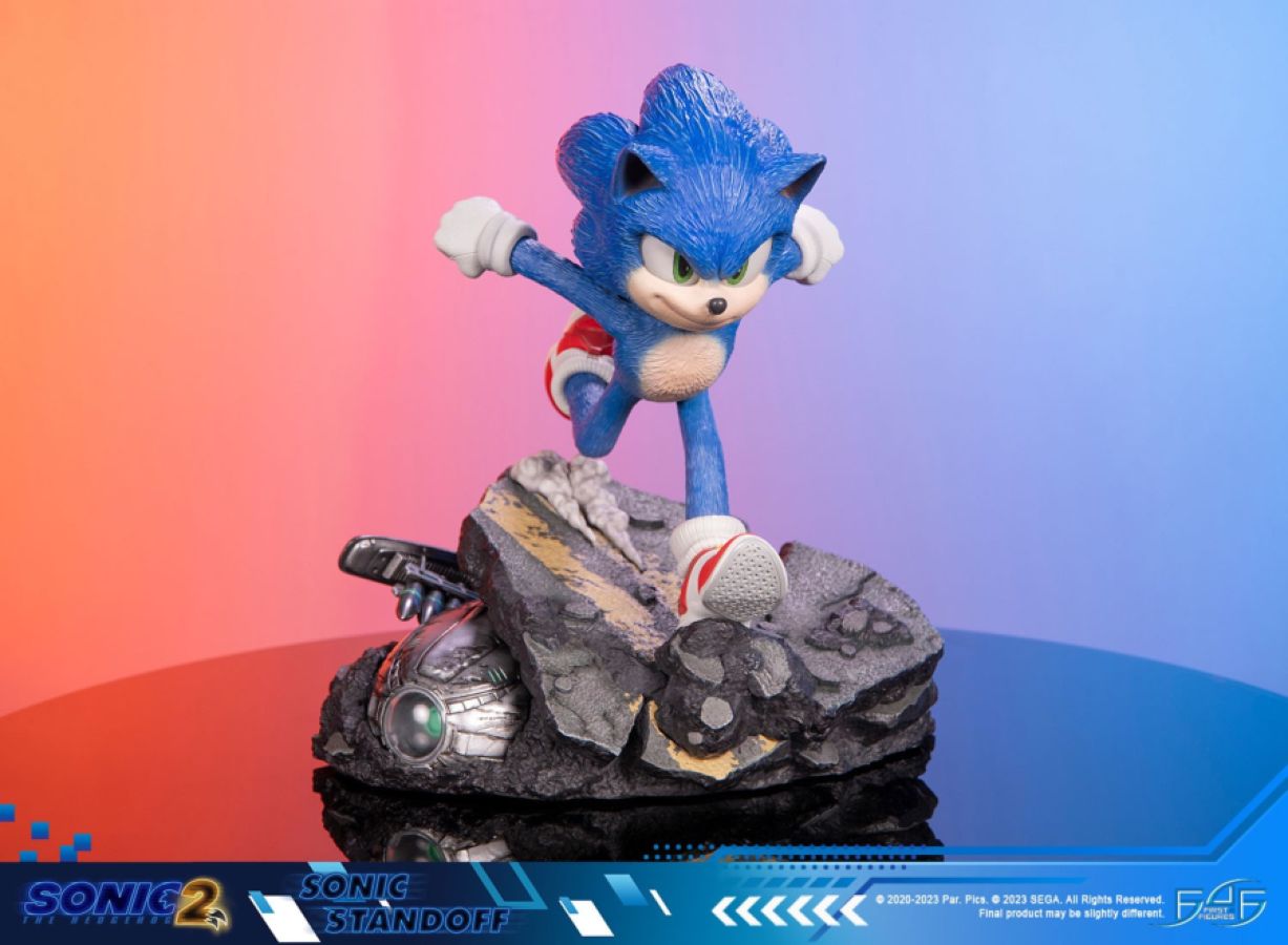 Sonic The Hedgehog 2 - Sonic Standoff Statue