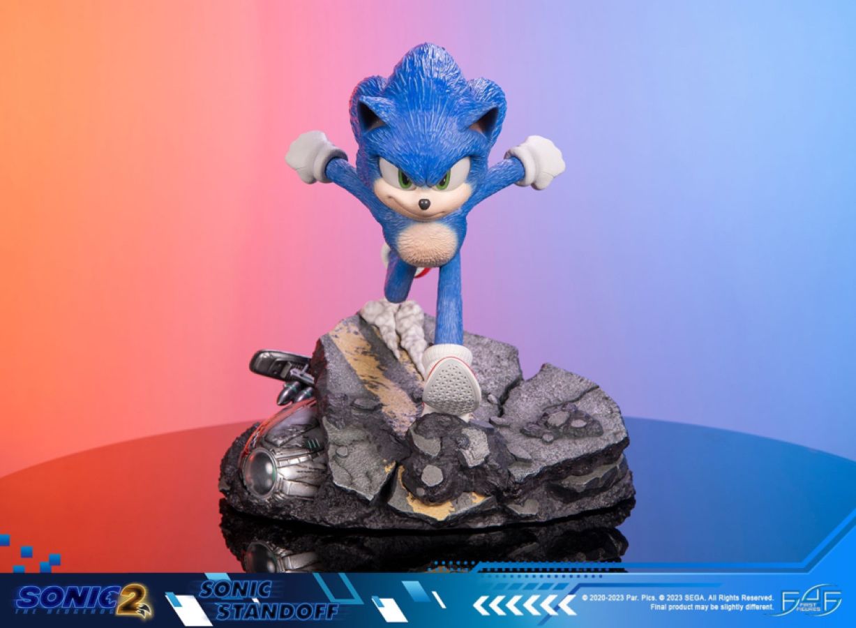 Sonic The Hedgehog 2 - Sonic Standoff Statue