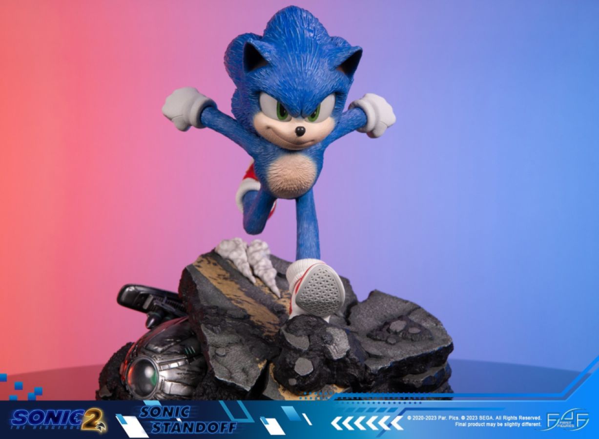 Sonic The Hedgehog 2 - Sonic Standoff Statue