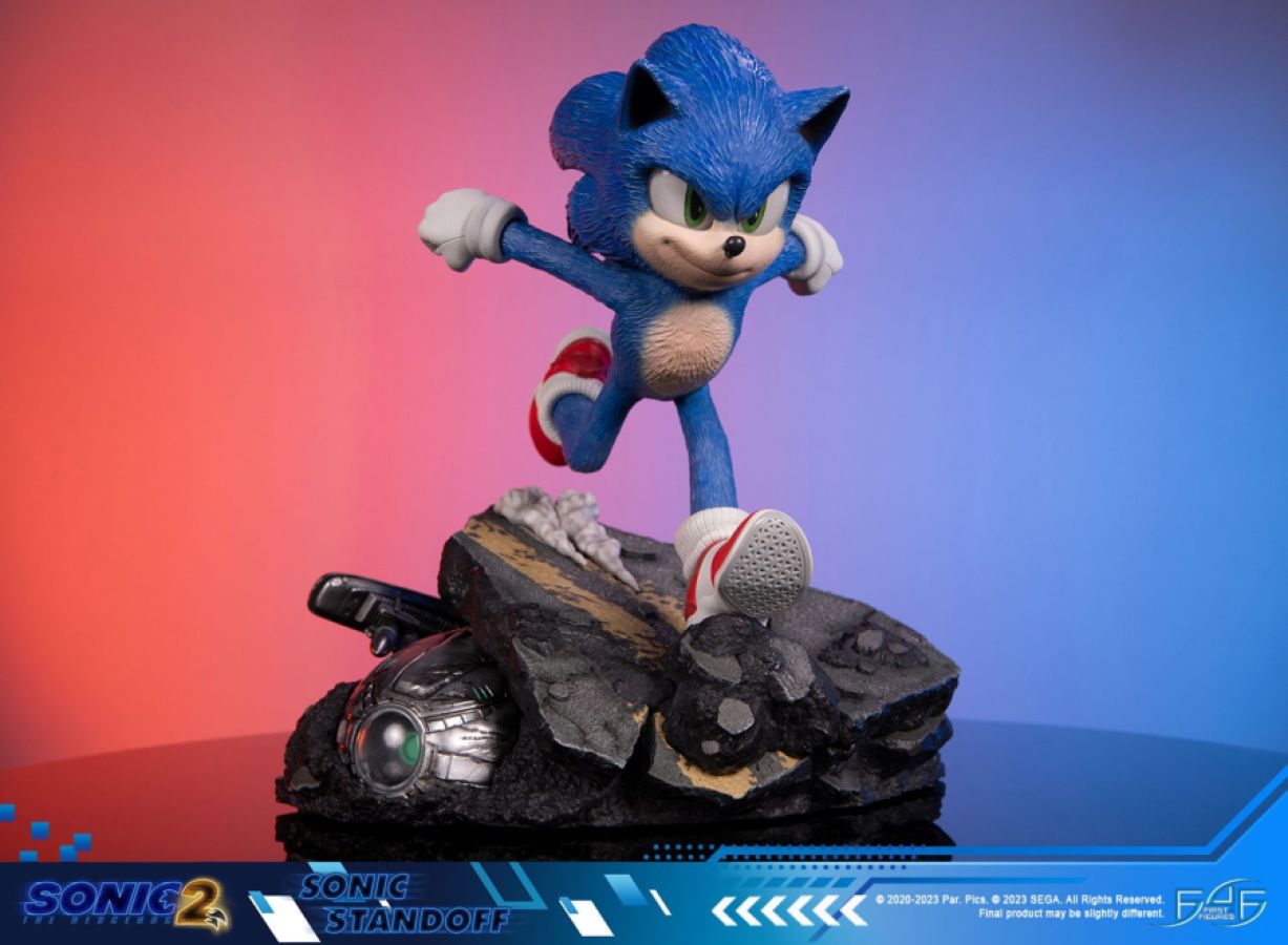 Sonic The Hedgehog 2 - Sonic Standoff Statue