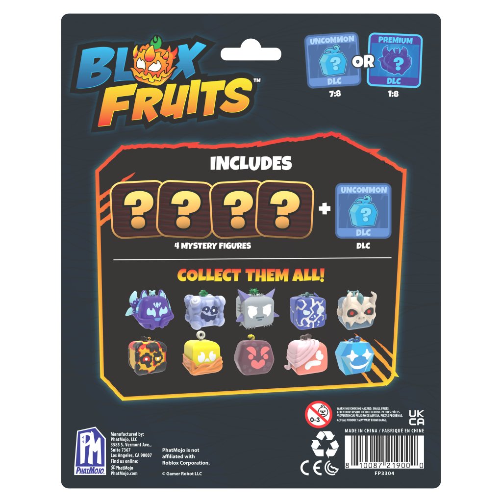 BLOX FRUITS Mini Figure 4 Pack - Series 2