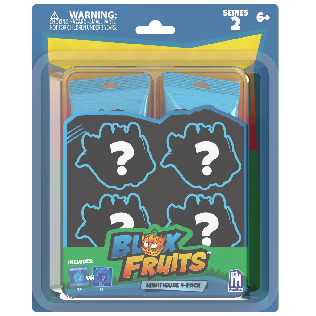 BLOX FRUITS Mini Figure 4 Pack - Series 2