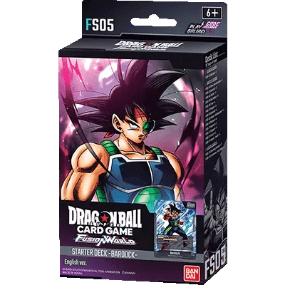 Dragon Ball Super Card Game: Fusion World – Starter Deck Display: Bardock [FS05]