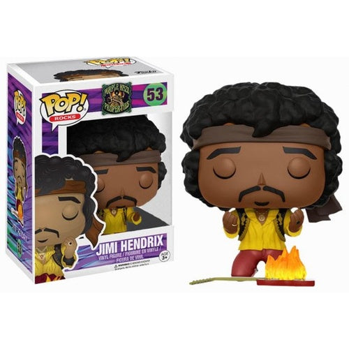 Funko Pop Purple Haze: outlet Jimi Hendrix #53 Vinyl Figure FYE Exclusive Damaged