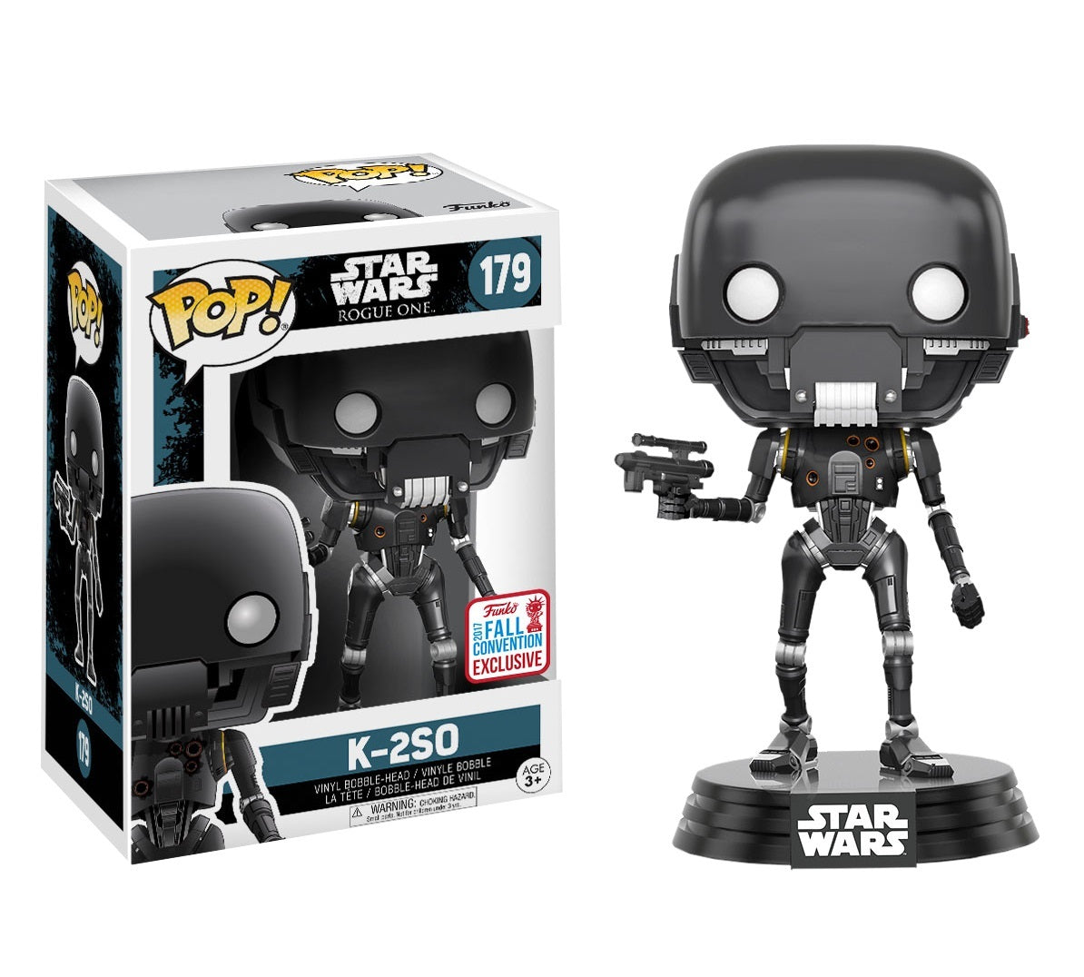 Star Wars: Rogue One - K-2SO 2017 NYCC  US Exclusive Pop! Vinyl #179