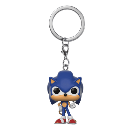 Sonic the Hedgehog - Sonic with Ring Pocket Pop! Keychain