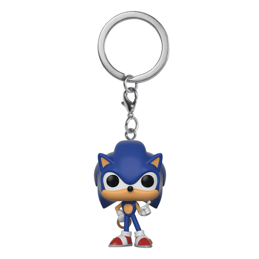 Sonic the Hedgehog - Sonic with Ring Pocket Pop! Keychain