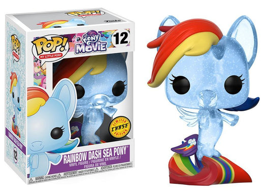 My Little Pony Movie - Rainbow Dash Sea Pony CHASE Pop! Vinyl # 12