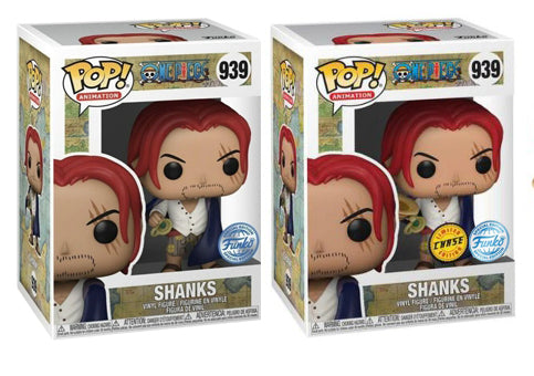 One Piece - Shanks US Exclusive Pop! Vinyl Chase Bundle