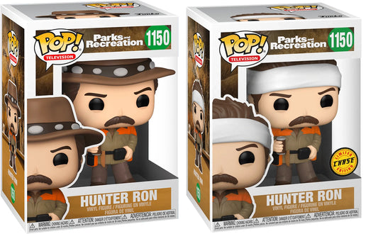 Parks and Recreation - Hunter Ron Pop! Vinyl Chase Bundle