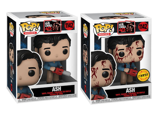 Evil Dead - Ash 40th Anniversary Pop! Vinyl Chase Bundle