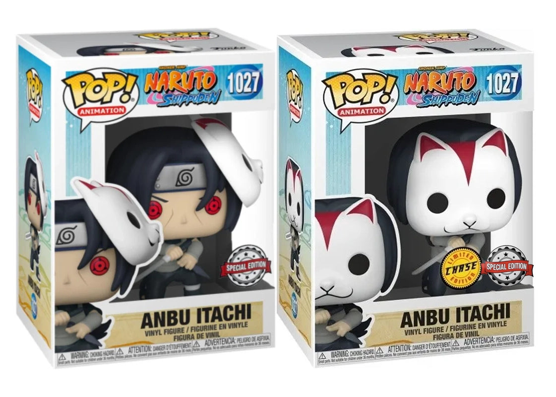 Naruto: Shippuden - Anbu Itachi US Exclusive Pop! Vinyl Chase Bundle