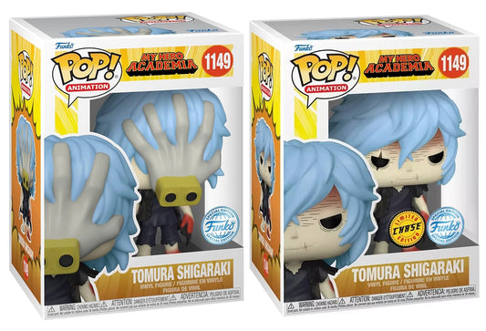 My Hero Academia - Tomura Shigaraki US Exclusive Pop! Vinyl Chase Bundle