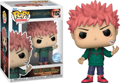 Jujutsu Kaisen - Yuji Itadori (Sukana Mouth) US Exclusive Pop! Vinyl