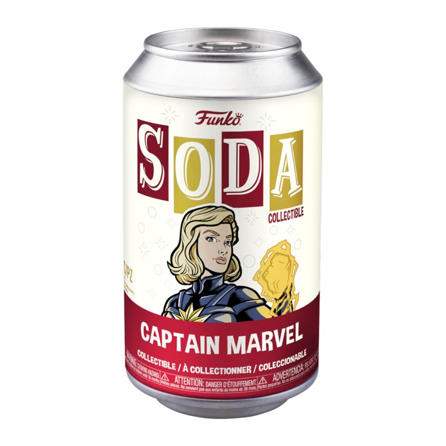 The Marvels (2023) - Captain Marvel Vinyl Soda