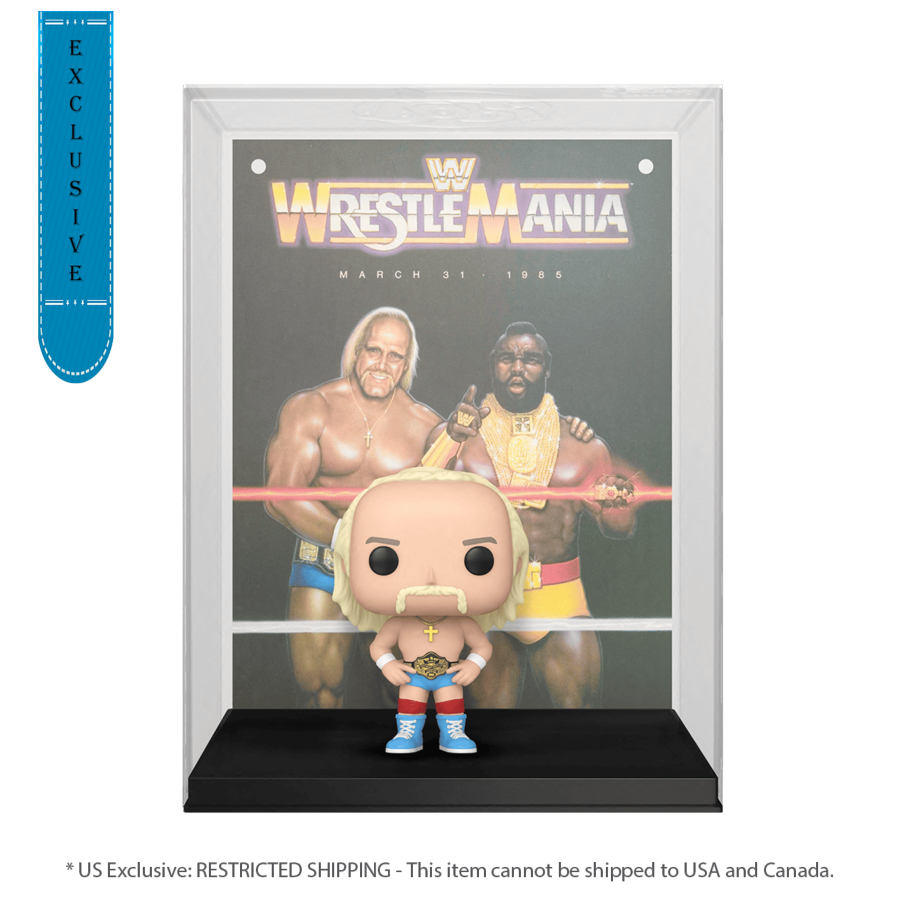 WWE - Hulk Hogan Wrestlemania Pop! Vinyl Cover