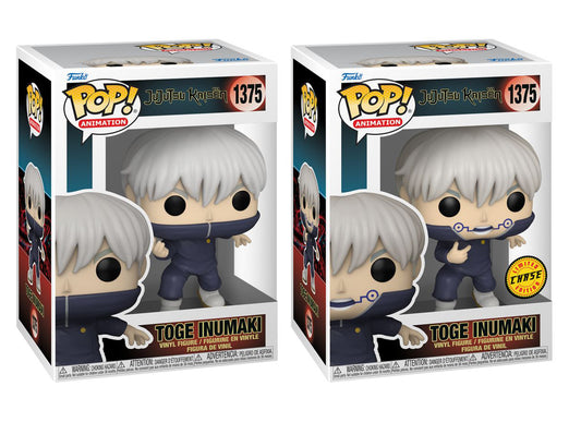 Jujutsu Kaisen - Toge Inumaki Pop! Vinyl Chase Bundle