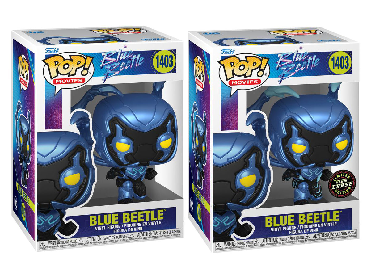 Blue Beetle (2023) - Blue Beetle Pop! Vinyl Chase Bundle | Chase Funko ...