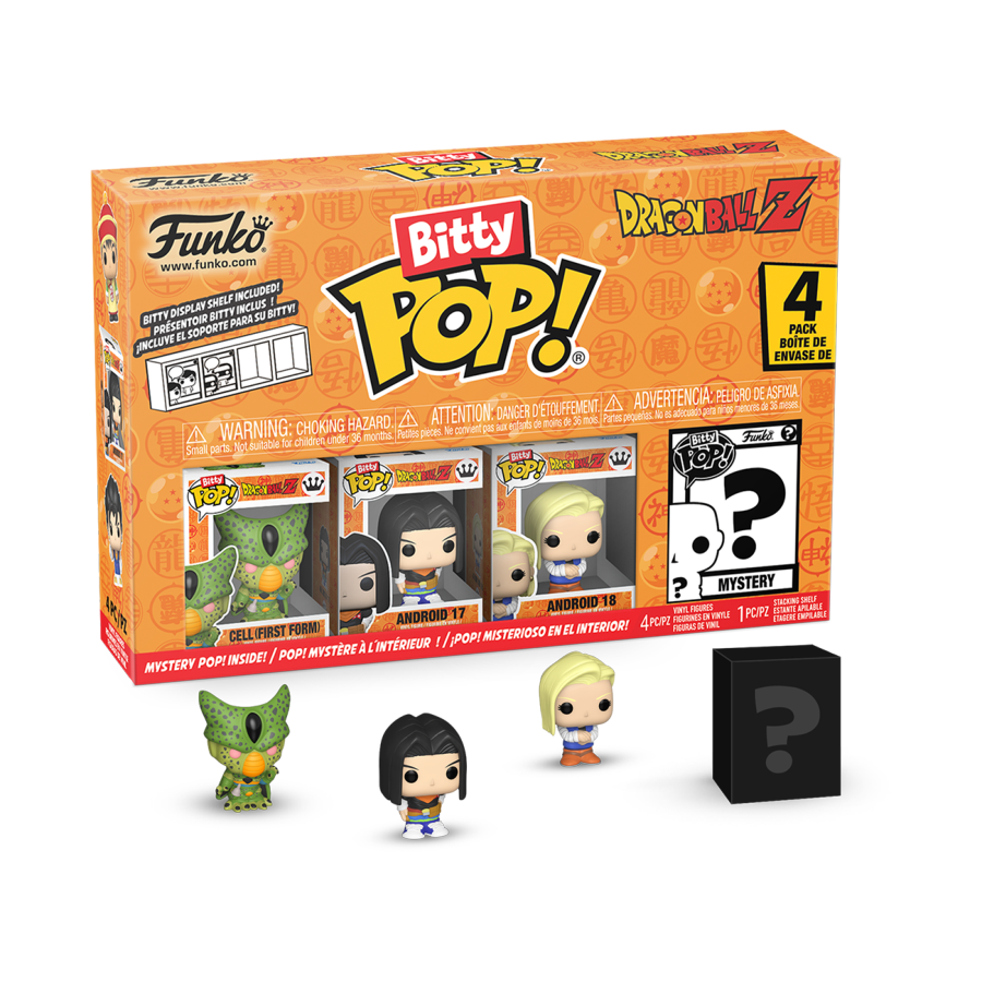 Dragon Ball Z - Cell (First Form) Bitty Pop! 4-Pack