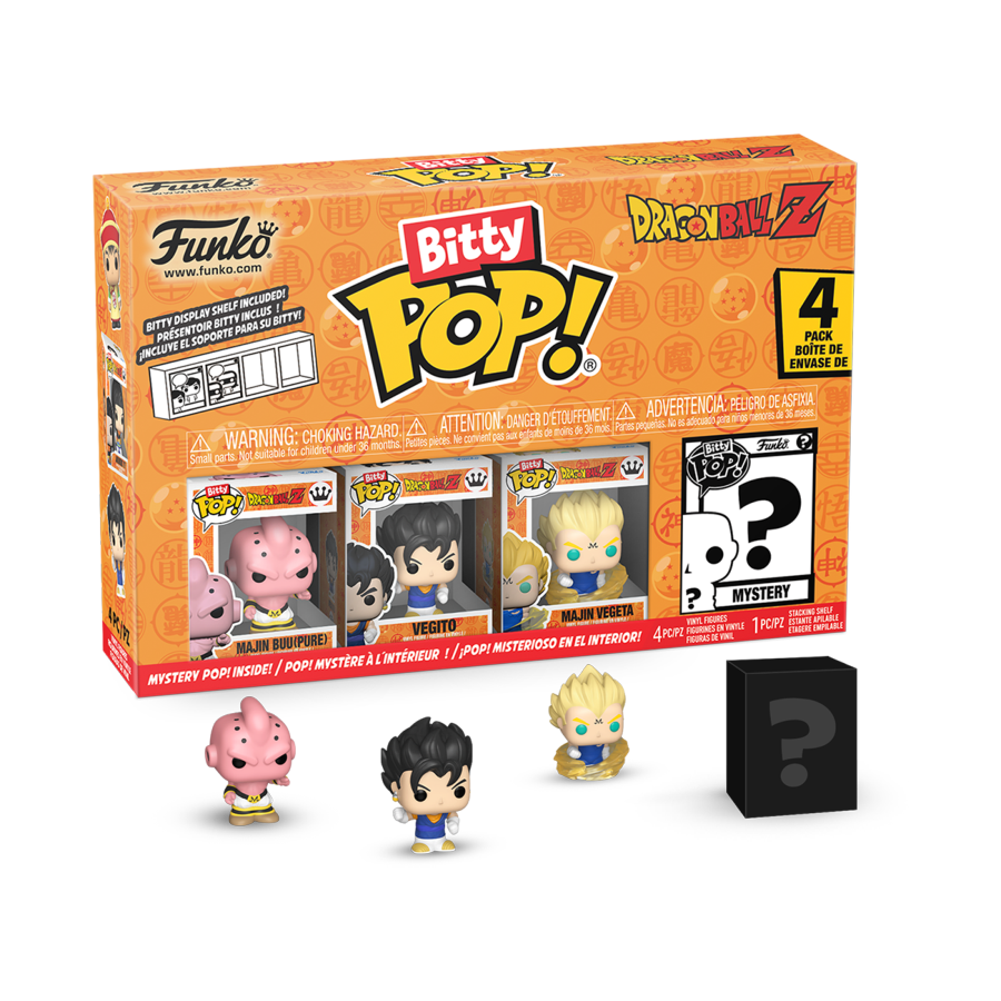 Dragon Ball Z - Kid Buu Bitty Pop! 4-Pack