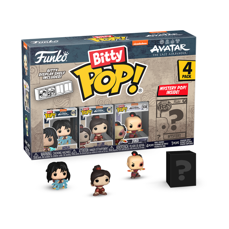 Avatar: the Last Airbender - Azula Bitty Pop! 4-Pack