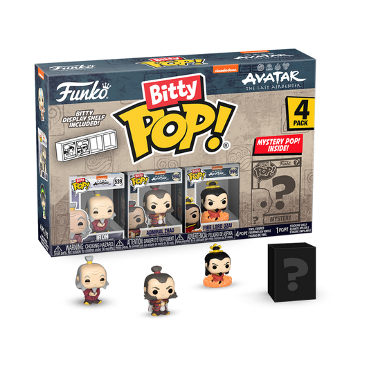 Avatar: the Last Airbender - Iroh Bitty Pop! 4-Pack