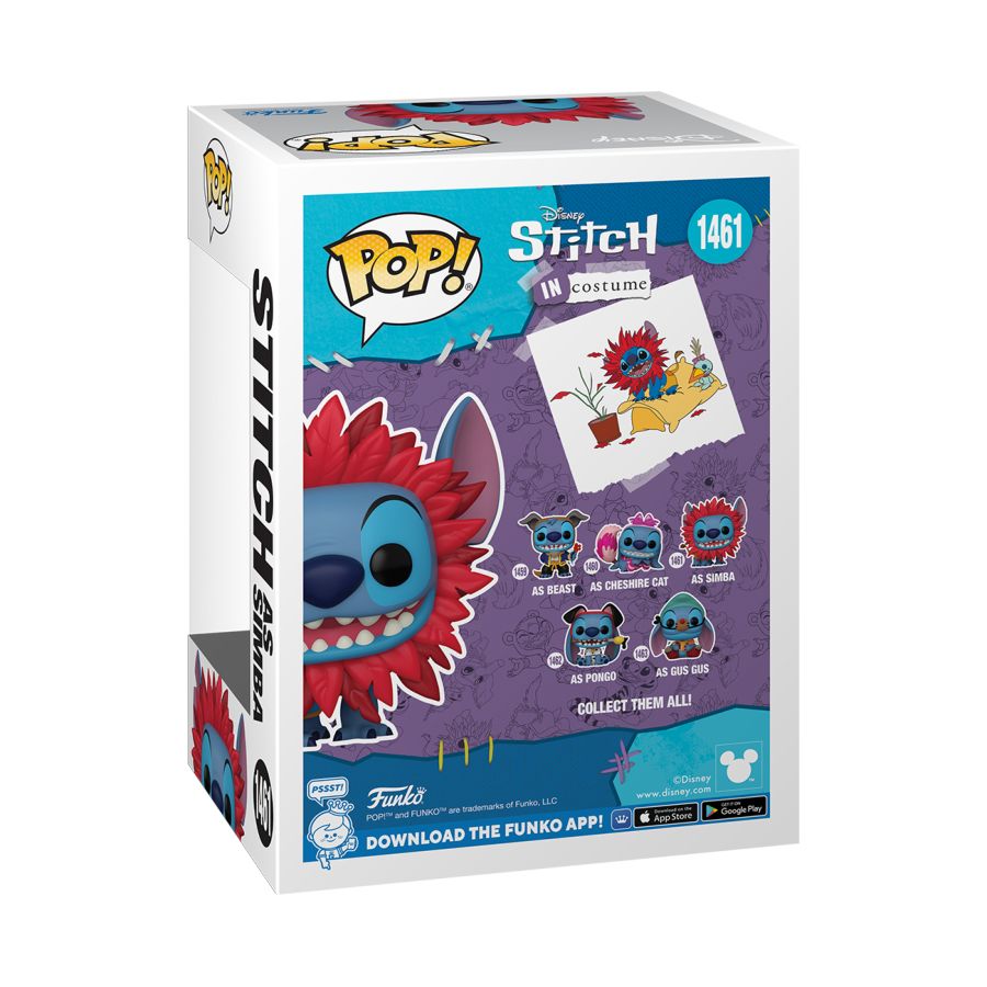 Disney - Stitch Simba Costume Pop! Vinyl