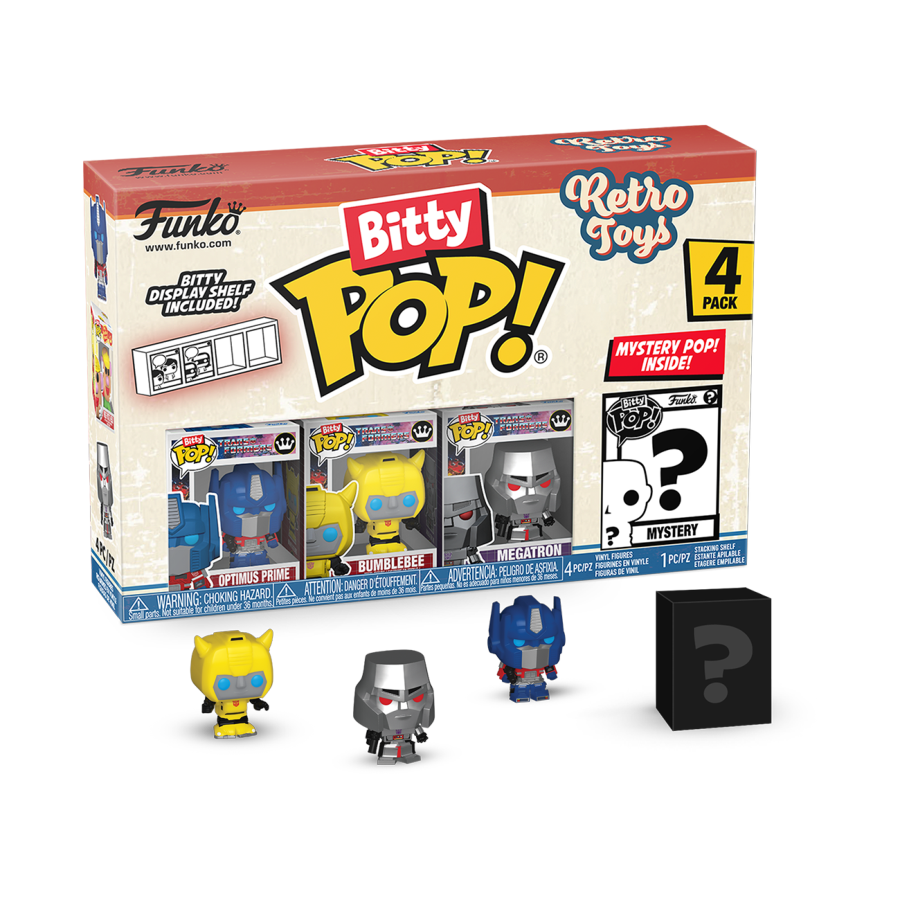 Retro Toys - Transformers Bitty Pop! 4-Pack