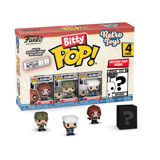 Retro Toys - GI Joe Bitty Pop! 4-Pack